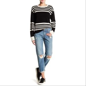 Rag & Bone Distressed Boyfriend Jean